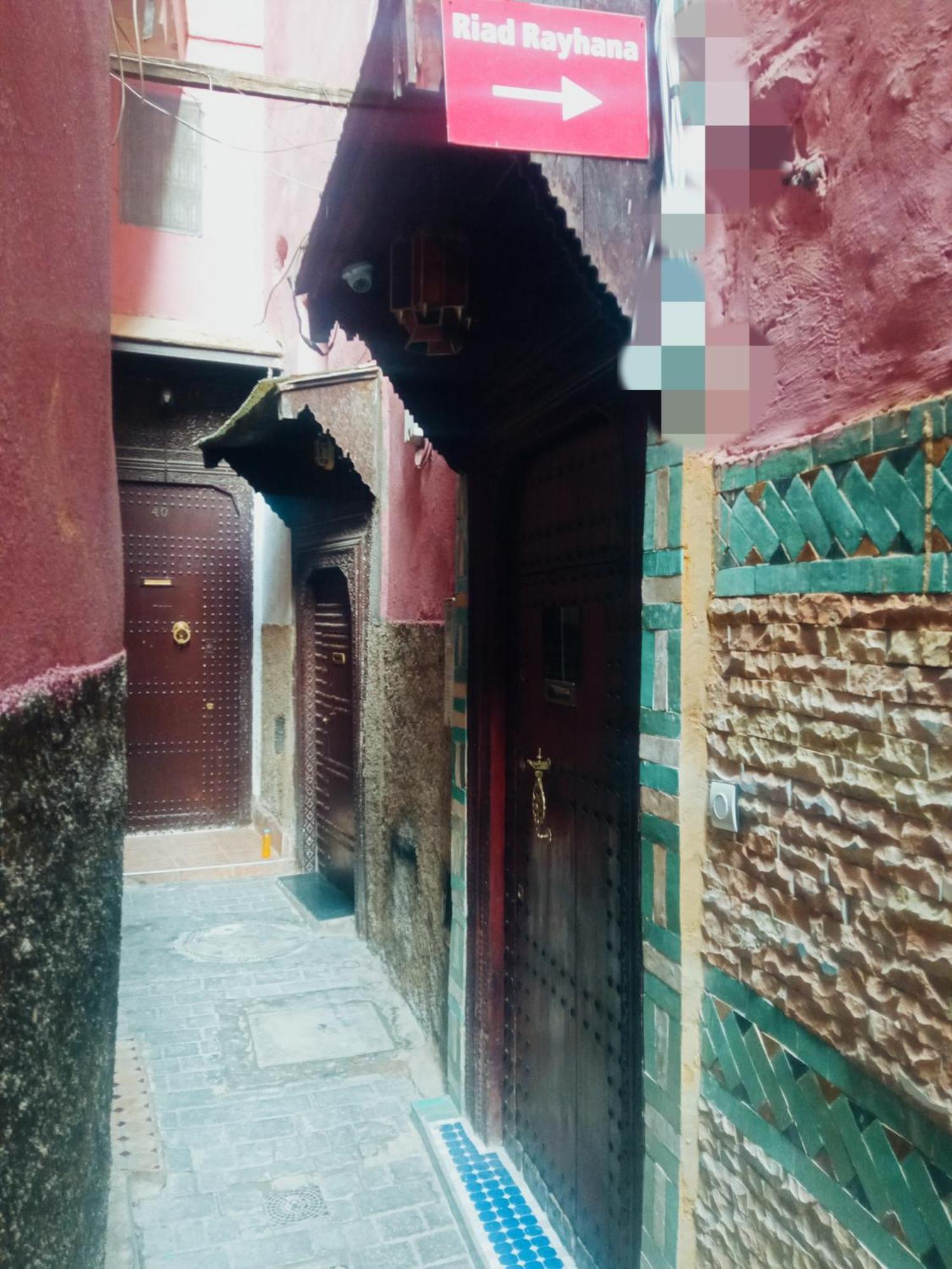 Riad Rayhana Fès Exteriör bild